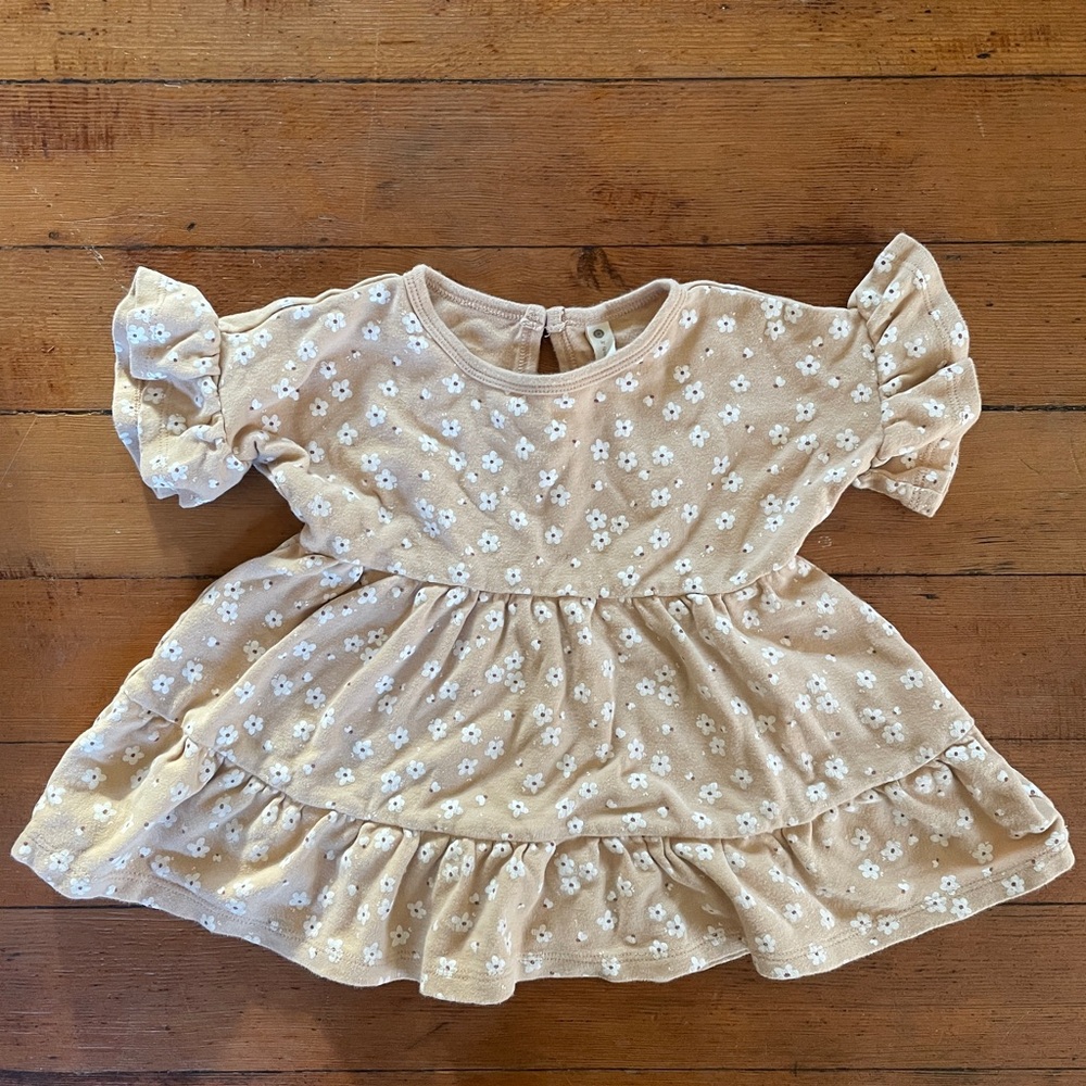 Quincy Mae Soft Tan Baby Top